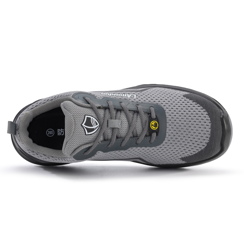 LANOUDUN Non slip, Wear resistant, Impact resistant Low top Outdoor Shoes Men’s Dark Gray