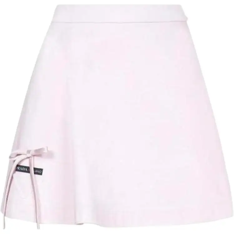 PRADA Casual Short Skirts Women's Pink