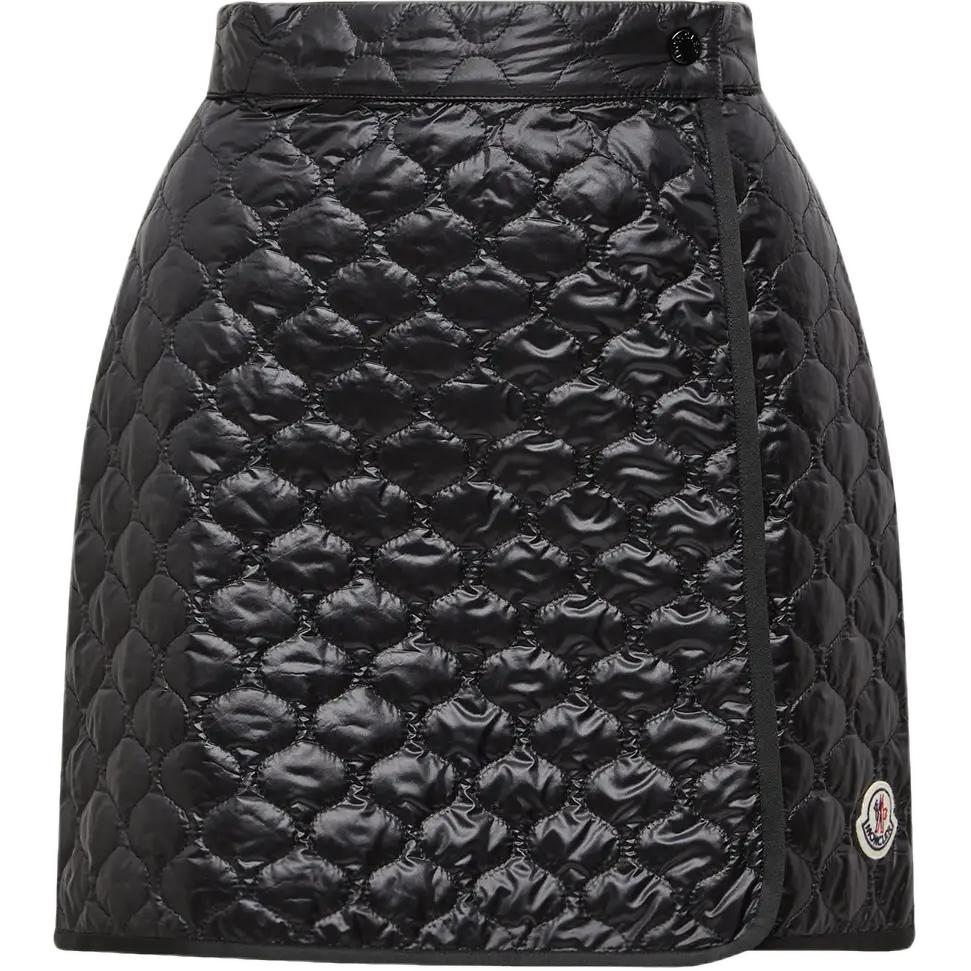 Женская юбка Moncler (черная)