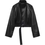 Loewe High Neck Belted Jacket