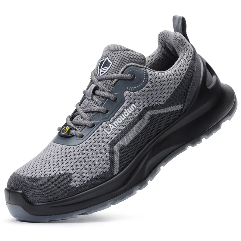 LANOUDUN Non slip, Wear resistant, Impact resistant Low top Outdoor Shoes Men’s Dark Gray