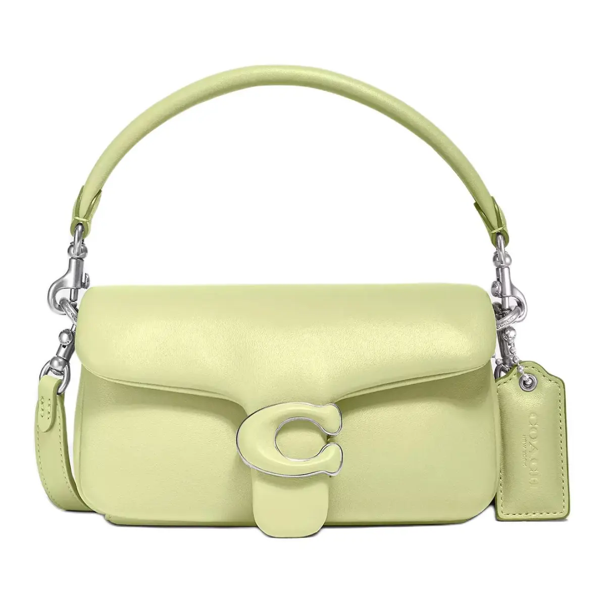 COACH Tabby Nappa Leather Shoulder Bag, Pillow Bag, Shoulder Bag, Crossbody Bag, Handbag Mini Women's