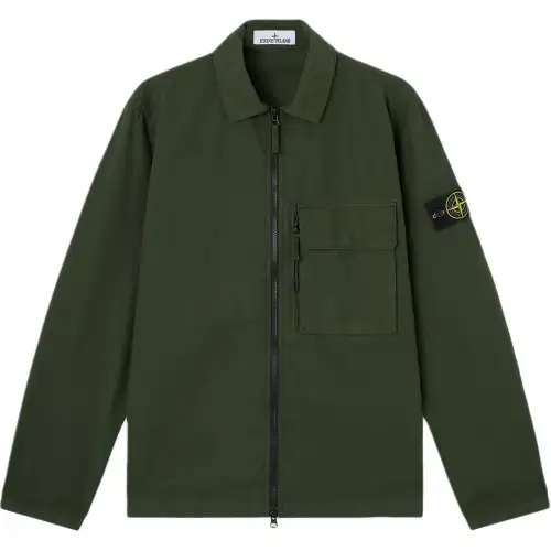 STONE ISLAND Compass Badge Zip Up Jacket