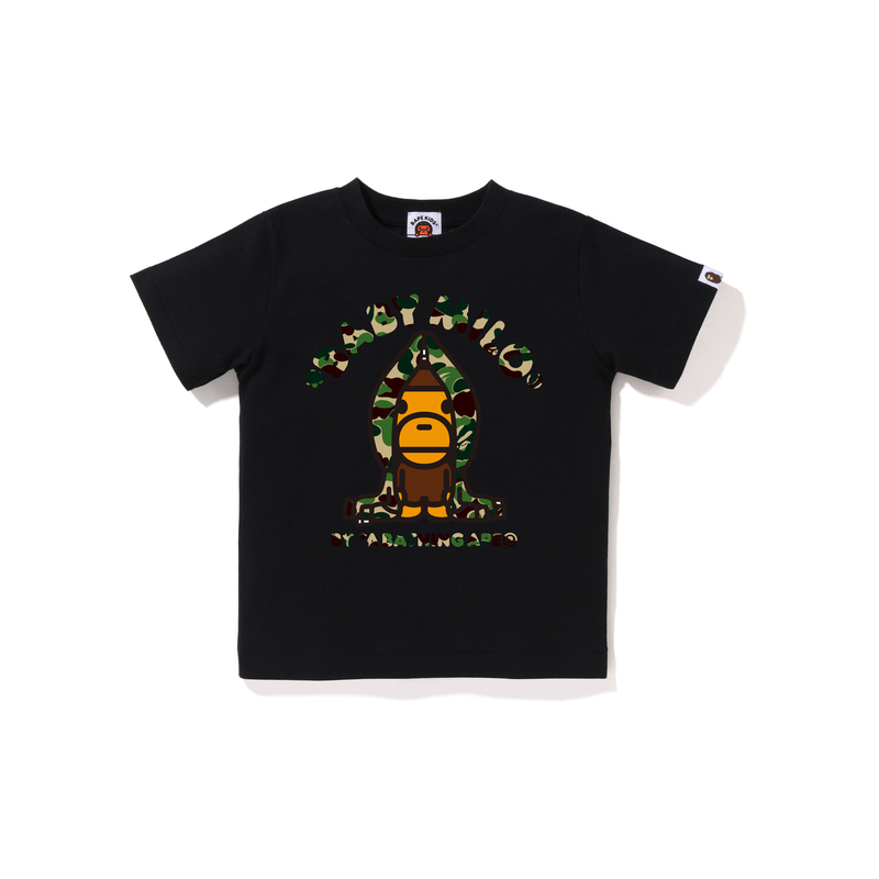 Футболка A BATHING APE Camo Shark (черная)