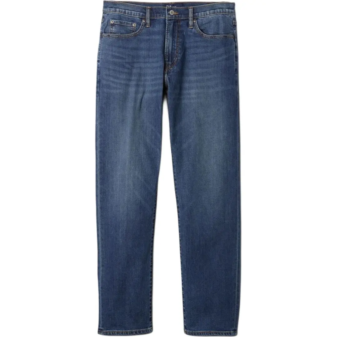 GAP Jeans Men's Medium Washed Moderate Straight Fit Pants