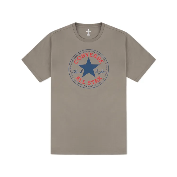 Converse T-Shirts Men's Dark Gray Crew Neck
