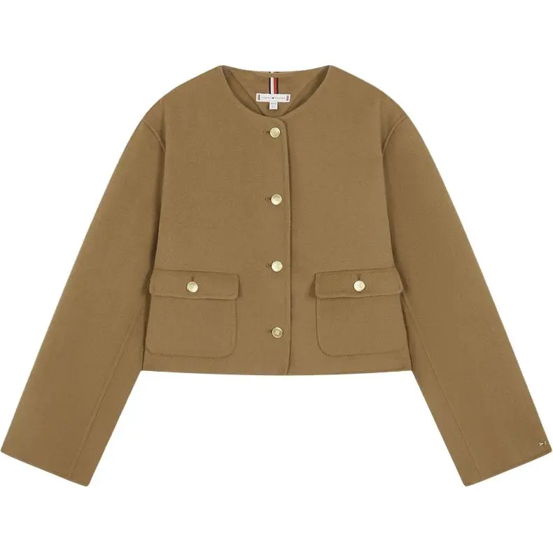 Tommy Hilfiger flap-pockets button-fastening jacket