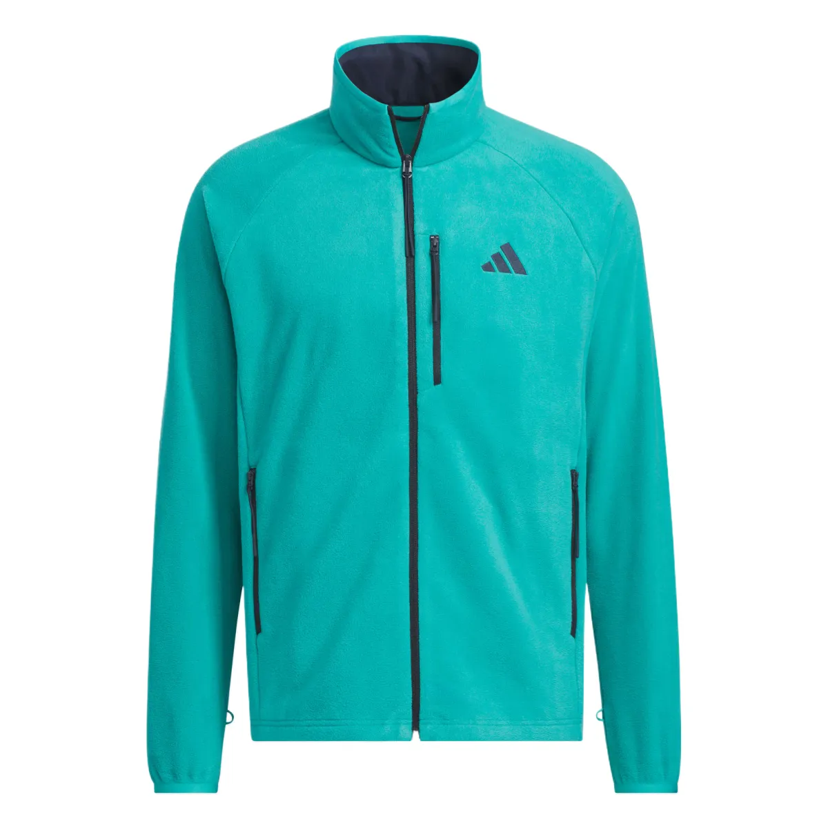 Adidas Jackets Unisex Turquoise Turtleneck Moderate Other