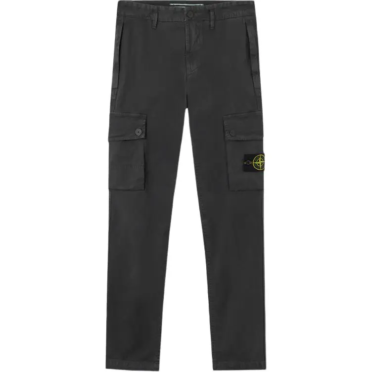 Stone Island logo-patch pocket trousers