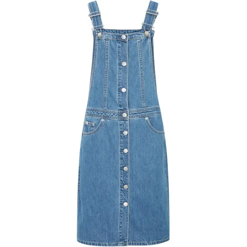 CALVIN KLEIN Overalls Women's Denim Blue