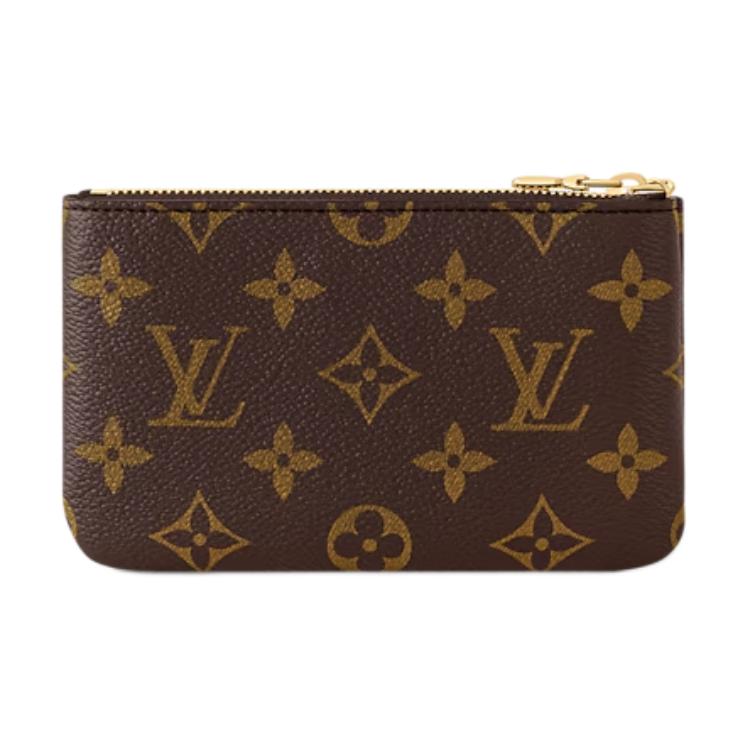 Женская сумка Louis Vuitton LOUIS VUITTON Pochette Clés (коричневая) — фото 3