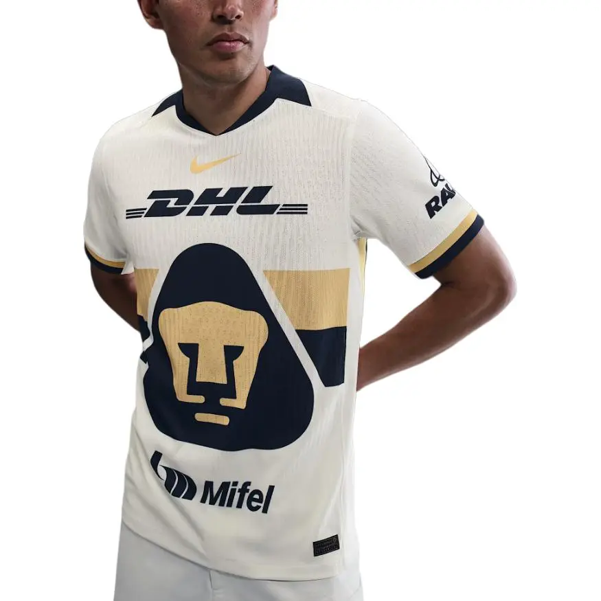 Nike Pumas Unam 2025/26 Stadium Home Men's Nike Dri FIT Soccer Replica Jersey