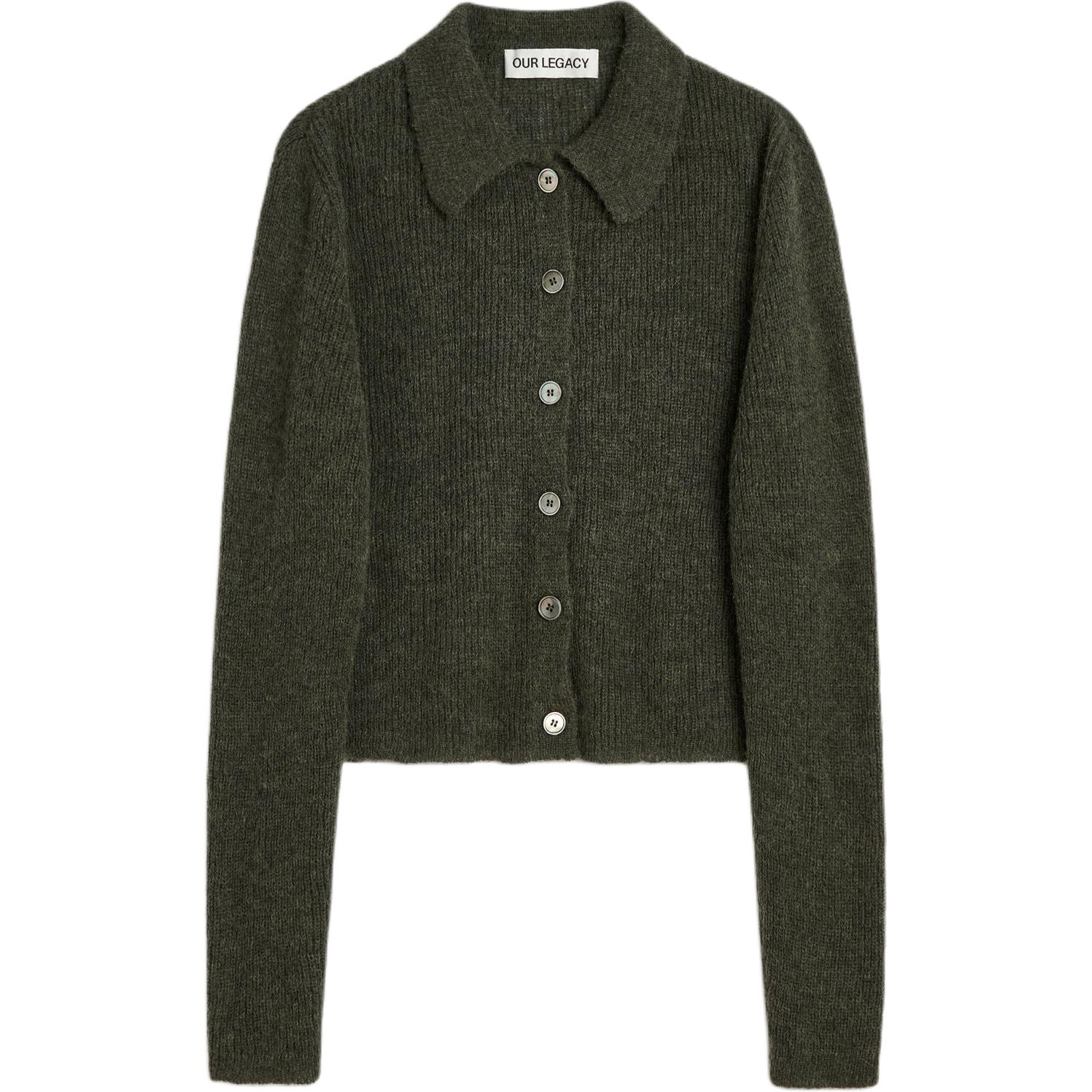 Женский кардиган OUR OUR LEGACY FW25 Polo (однотонный)