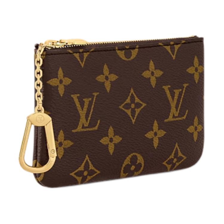 Женская сумка Louis Vuitton LOUIS VUITTON Pochette Clés (коричневая) — фото 2