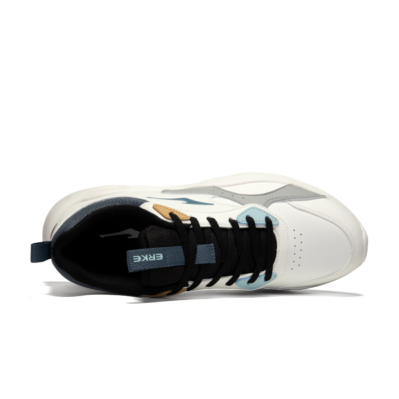 Erke Sports Life Collection Abrasion Resistant Cushioning Abrasion Resistant Cushioning Low top Casual Running Shoes