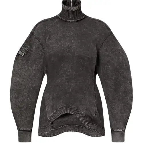 LOUIS VUITTON Curve Hem Sweater