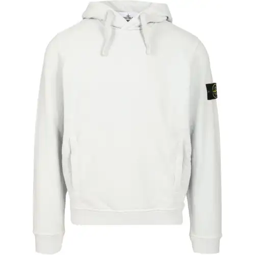 STONE ISLAND Logo Patch Drawstring Hoodie