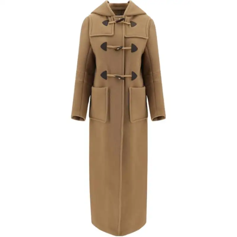 PRADA Slouch hood Wool Coat