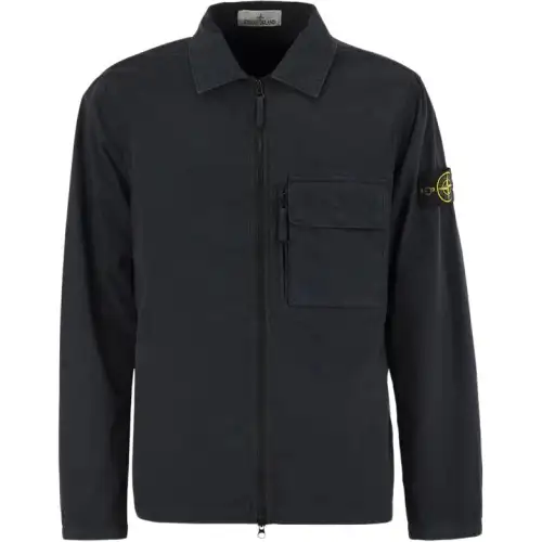 STONE ISLAND Compass Badge Zip Up Jacket