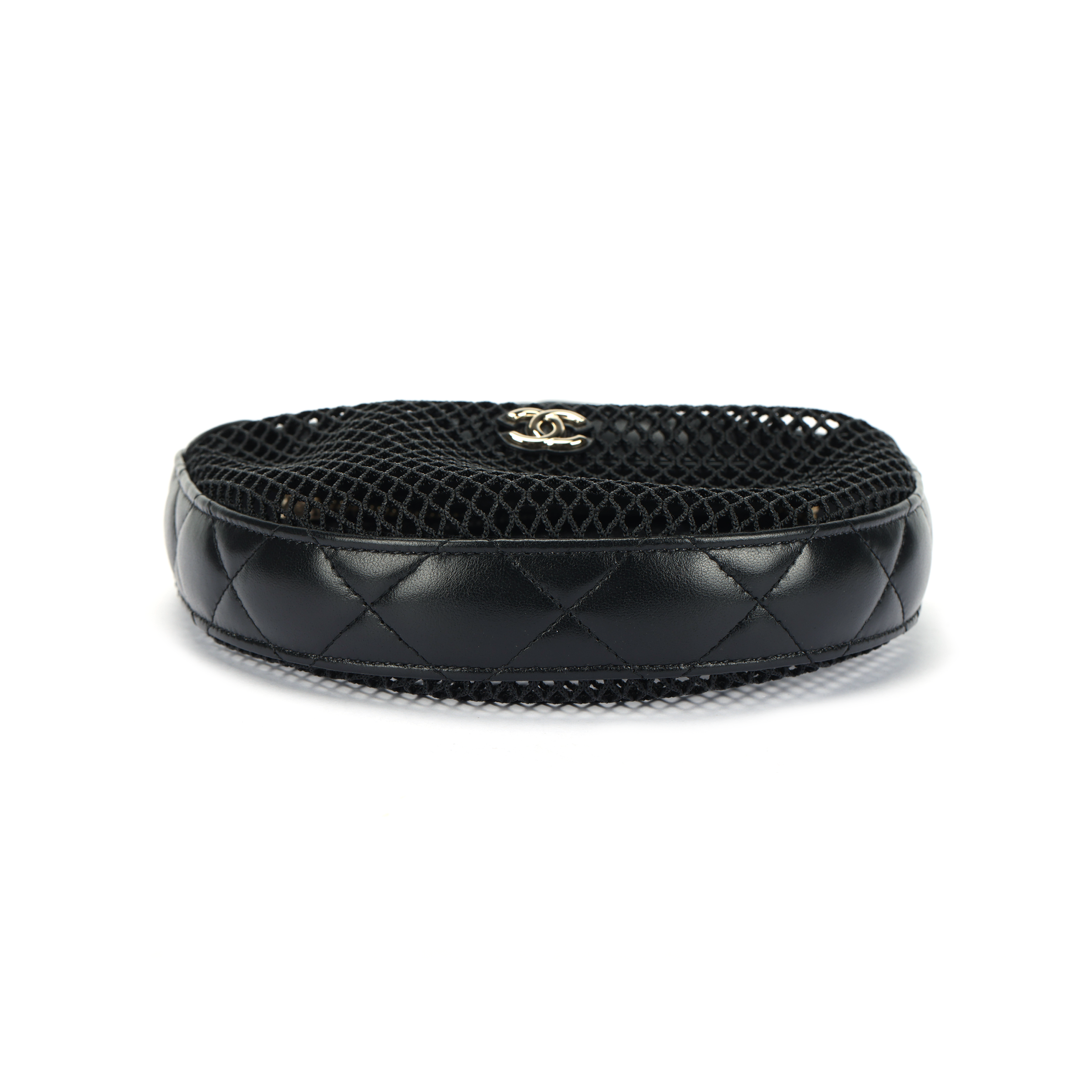 Сумка Chanel 25S C Logo (черная) — фото 4