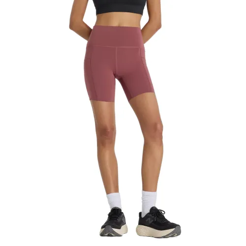 New Balance Sleek Pocket Yoga Shorts Women's