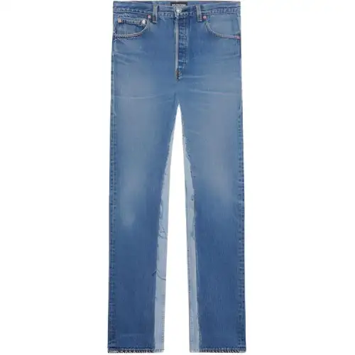 Balenciaga Jeans Unisex Blue Moderate Slim Fit Pants