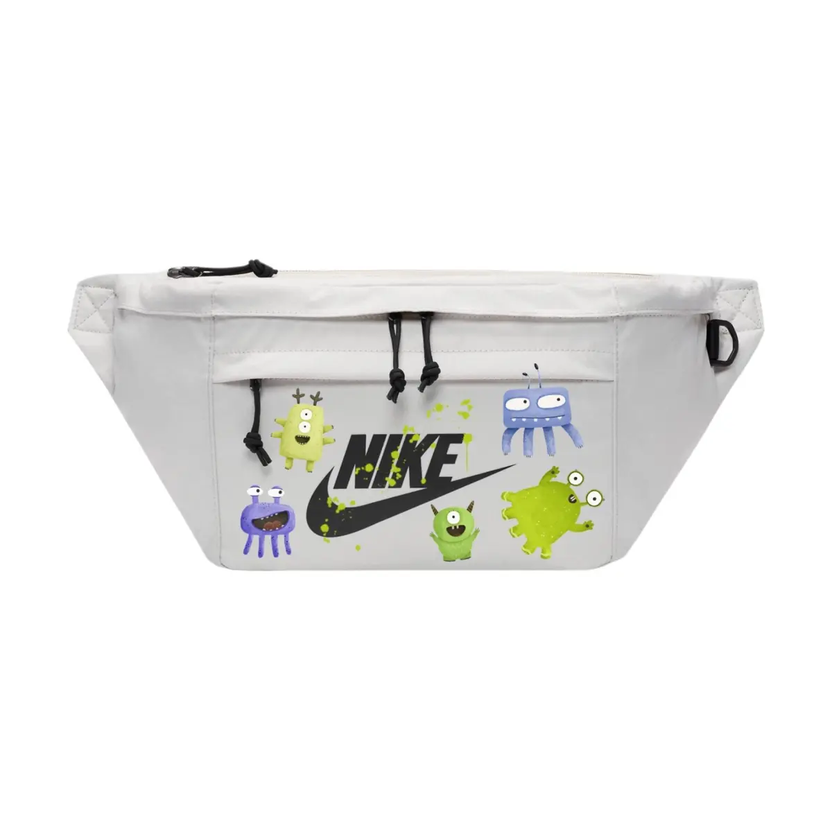 Nike AIR FORCE 1 WILD Fabric Crossbody Fanny Pack Unisex White