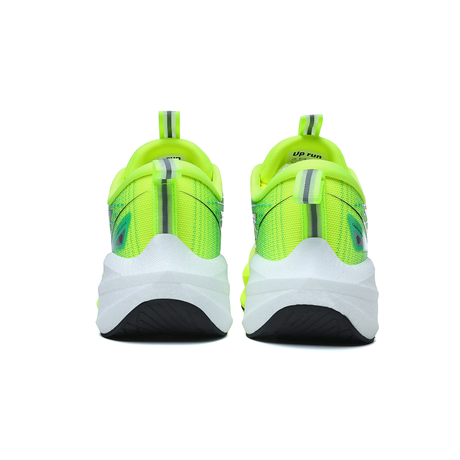 Up Run Running Shoes Unisex Aurora Green
