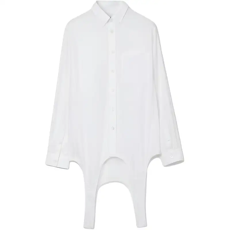 Burberry Shirts Men's White Lapel Moderate Other