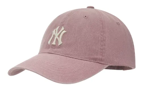 MLB Pink classic retro breathable baseball cap for men and women, American style, sun protection, for beloved