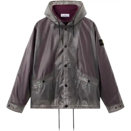 Stone Island translucent layered jacket