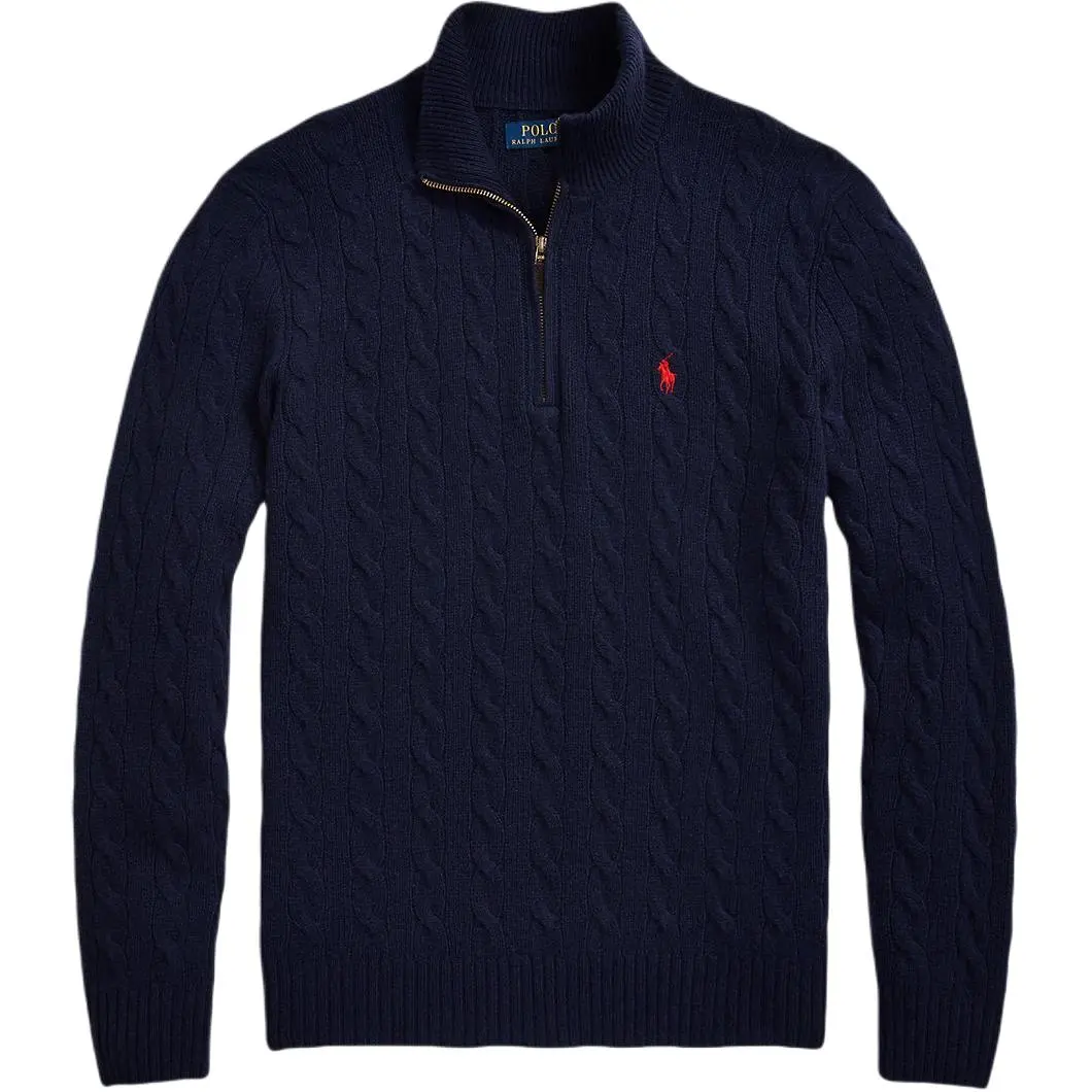 Polo Ralph Lauren Pony Embroidered Cable Knit Jumper