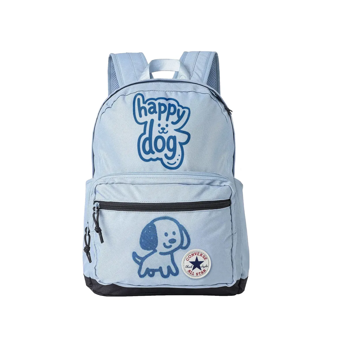 Converse Polyester Pure Sky Key Hand Drawn, Backpack Unisex Blue