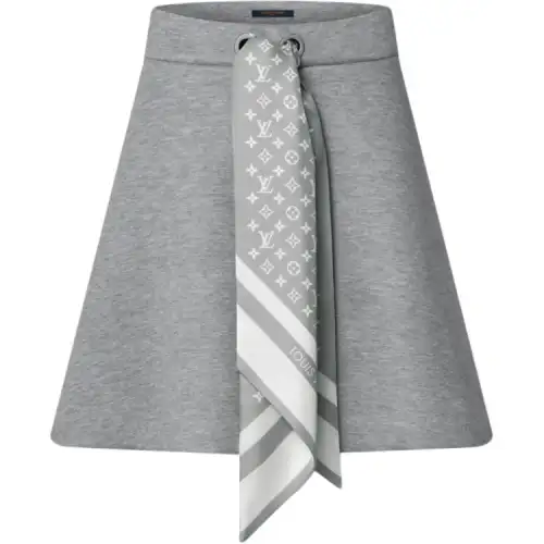 Louis Vuitton Monogram Scarf Mini Skirt