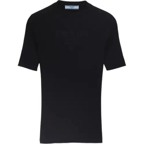 Prada ribbed cotton sweater