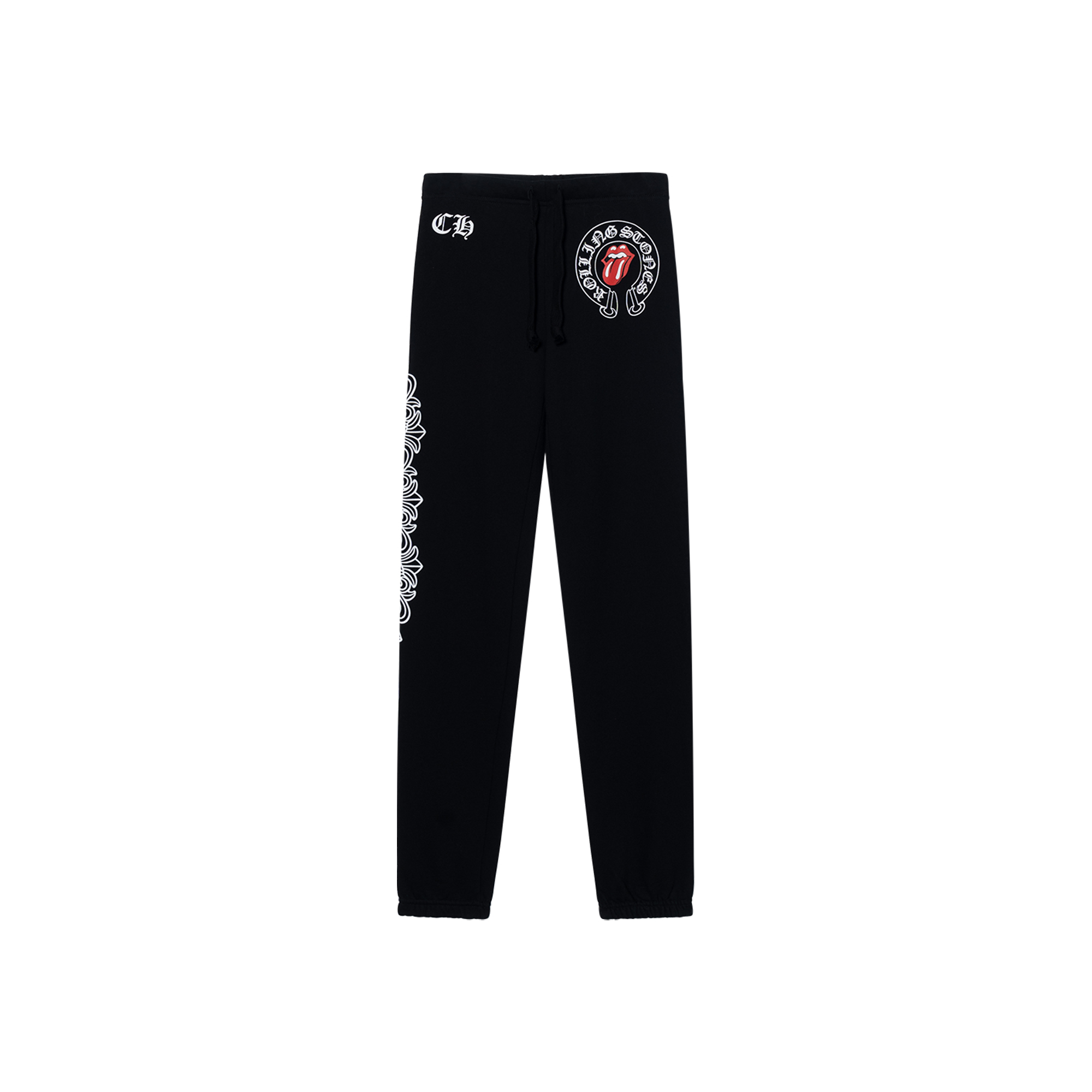 Chrome Hearts floral cross logo track pants