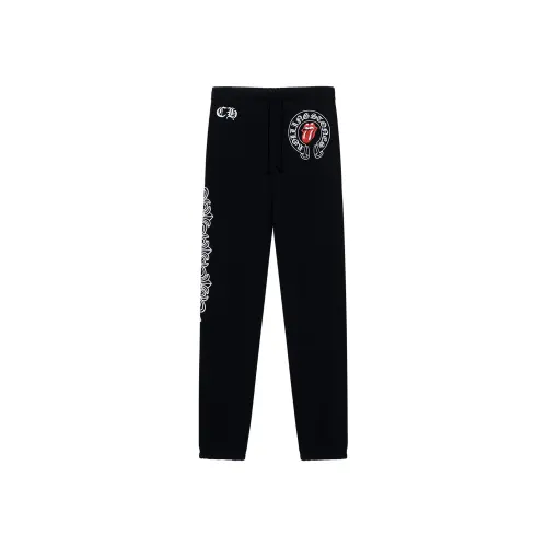 Chrome Hearts floral cross logo track pants
