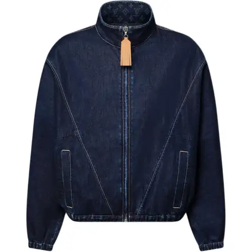 Louis Vuitton Denim Zip-Up Jacket