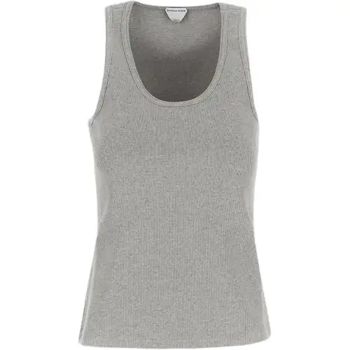 Bottega Veneta SS23 Tank Top Women's Gray