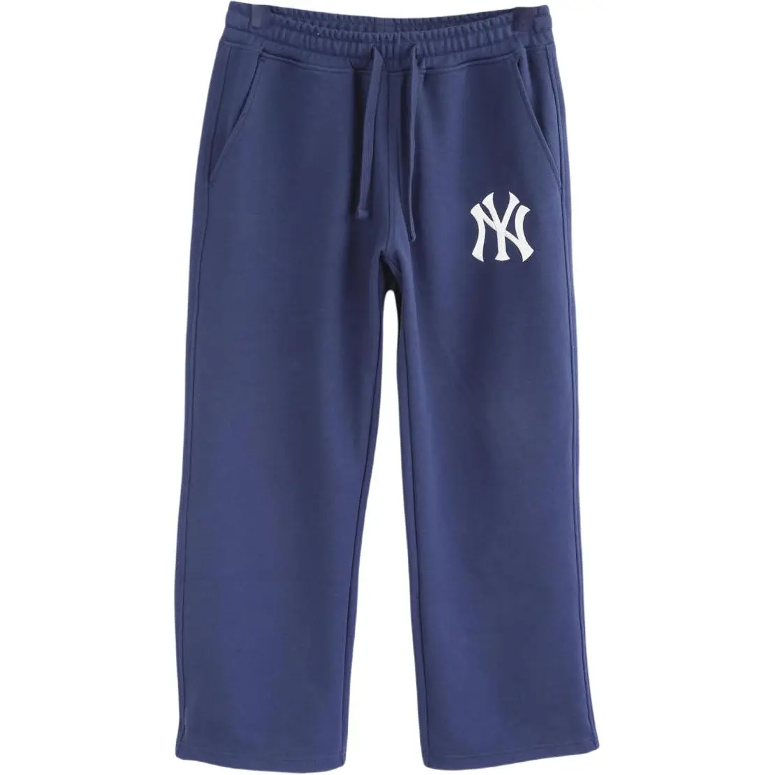 New Era Casual Pants Unisex Navy Moderate Straight Fit Pants