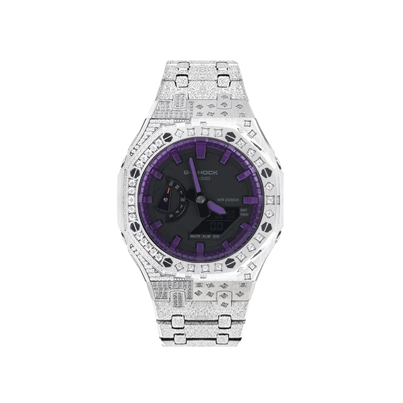 CASIO Custom Collection Radiant Night Star Track, Starry Frost Silver Collection Quartz Movement
