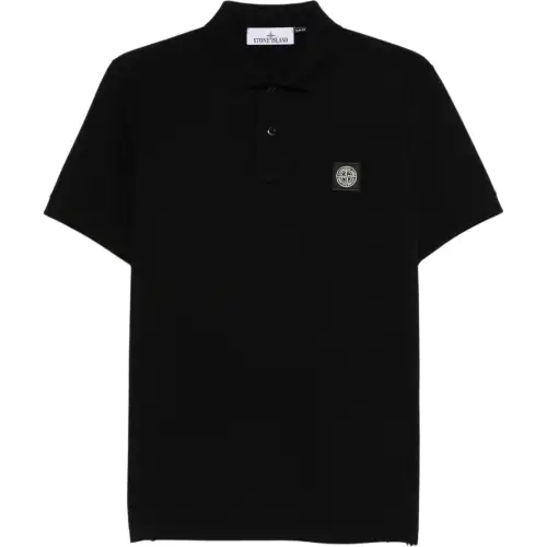 STONE ISLAND Logo Polo Shirt