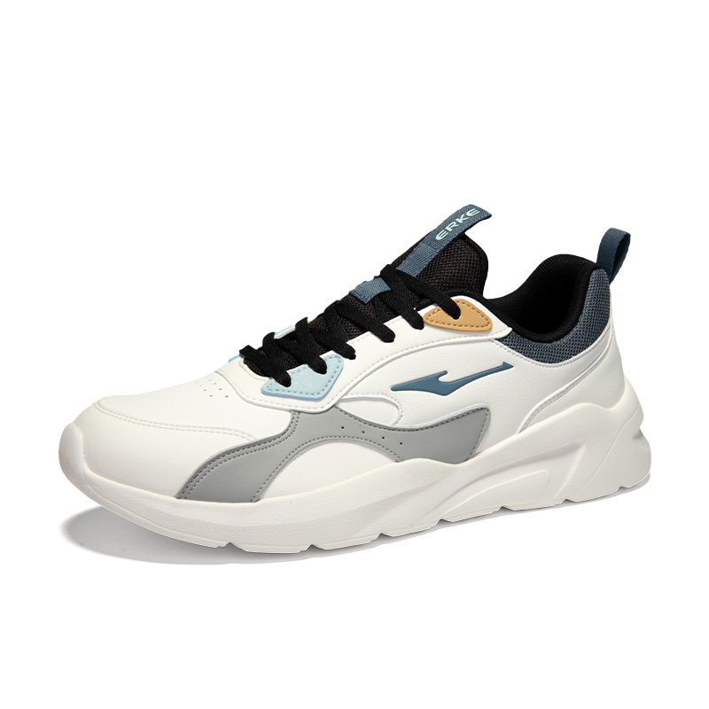 Erke Sports Life Collection Abrasion Resistant Cushioning Abrasion Resistant Cushioning Low top Casual Running Shoes