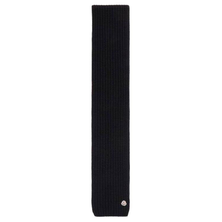 Женский шарф Moncler Scarf (черный)