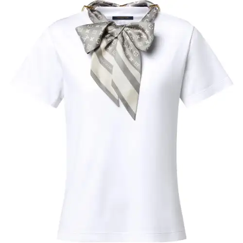 LOUIS VUITTON Monogram Scarf T Shirt
