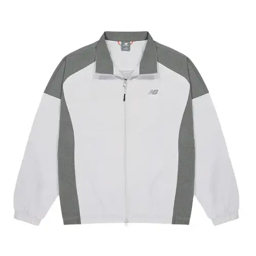 New Balance Jackets Men's Gray Lapel Moderate Other