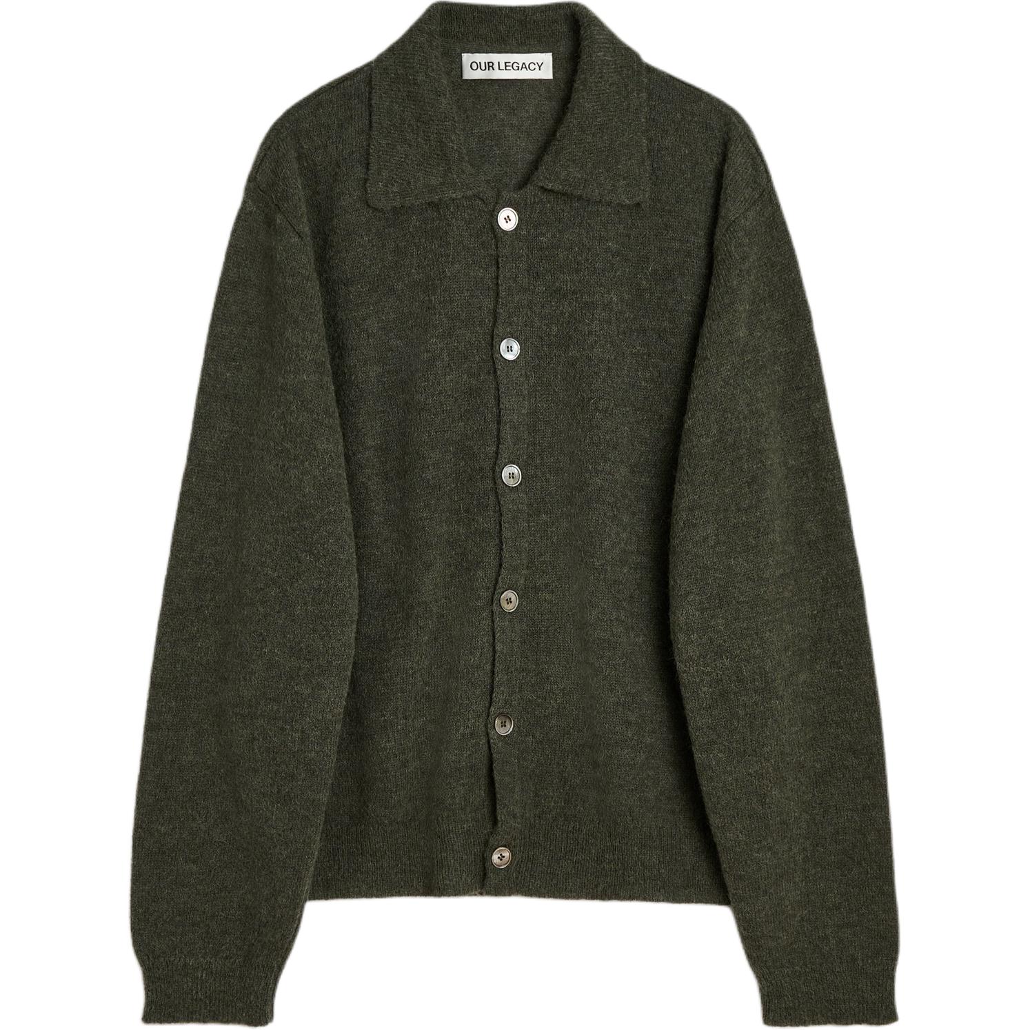 Мужской кардиган OUR LEGACY FW25 (однотонный)