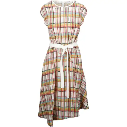 LOEWE SS21 Sleeveless Dress Women's Yellow