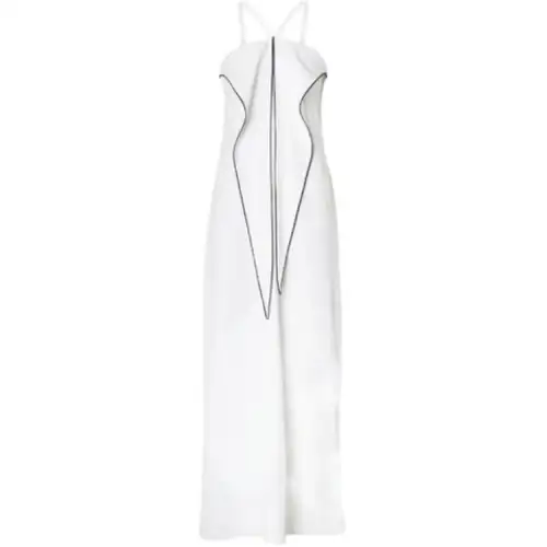 Burberry Slip Dress Women's White