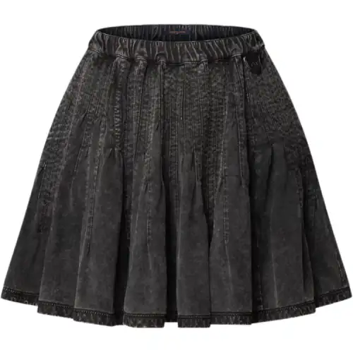 LOUIS VUITTON Pleated Jersey Skirt